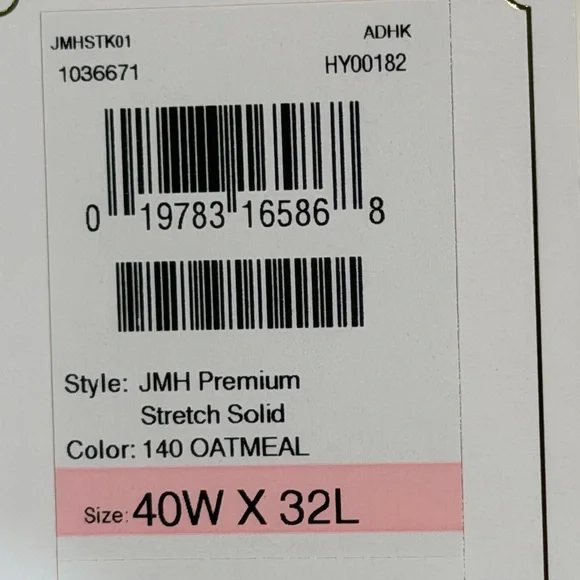 J.M. Haggar Premium Stretch Classic Fit Suit Separates Pants 40x32 NWT MSRP 100 - Picture 6 of 6